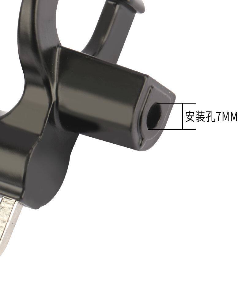 Scooter Helmet Lock, Helmet Anti-Theft Lock, Electric Vehicle Hook, Helmet Anti-Lost Front-Mounted Universal Helmet Lock