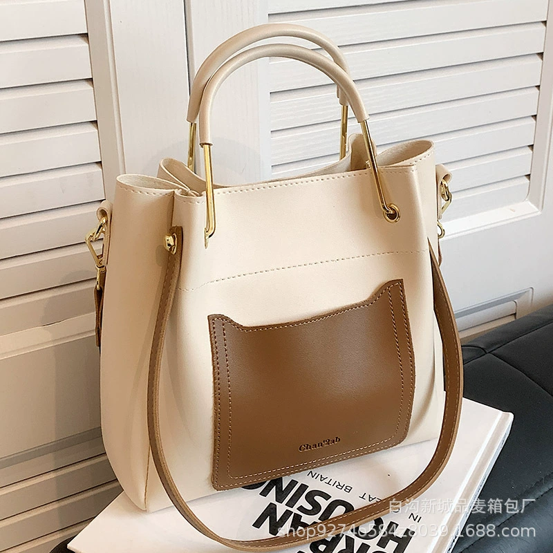 Летняя популярная сумка через плечо для женщин 2025 года, модная новинка, вместительная сумка-ведро, популярная сумка-кроссбоди.