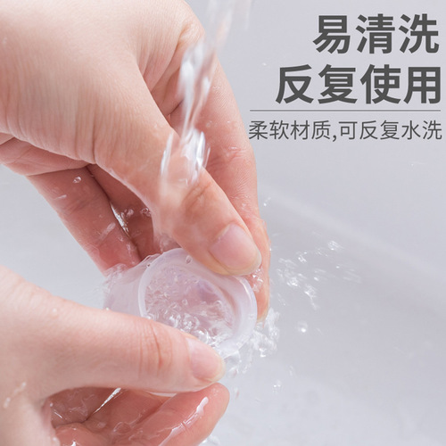 Silicone table and chair foot covers thickened silent protective cover stool wear-resistant table leg table leg protection pad stool foot chair foot pad