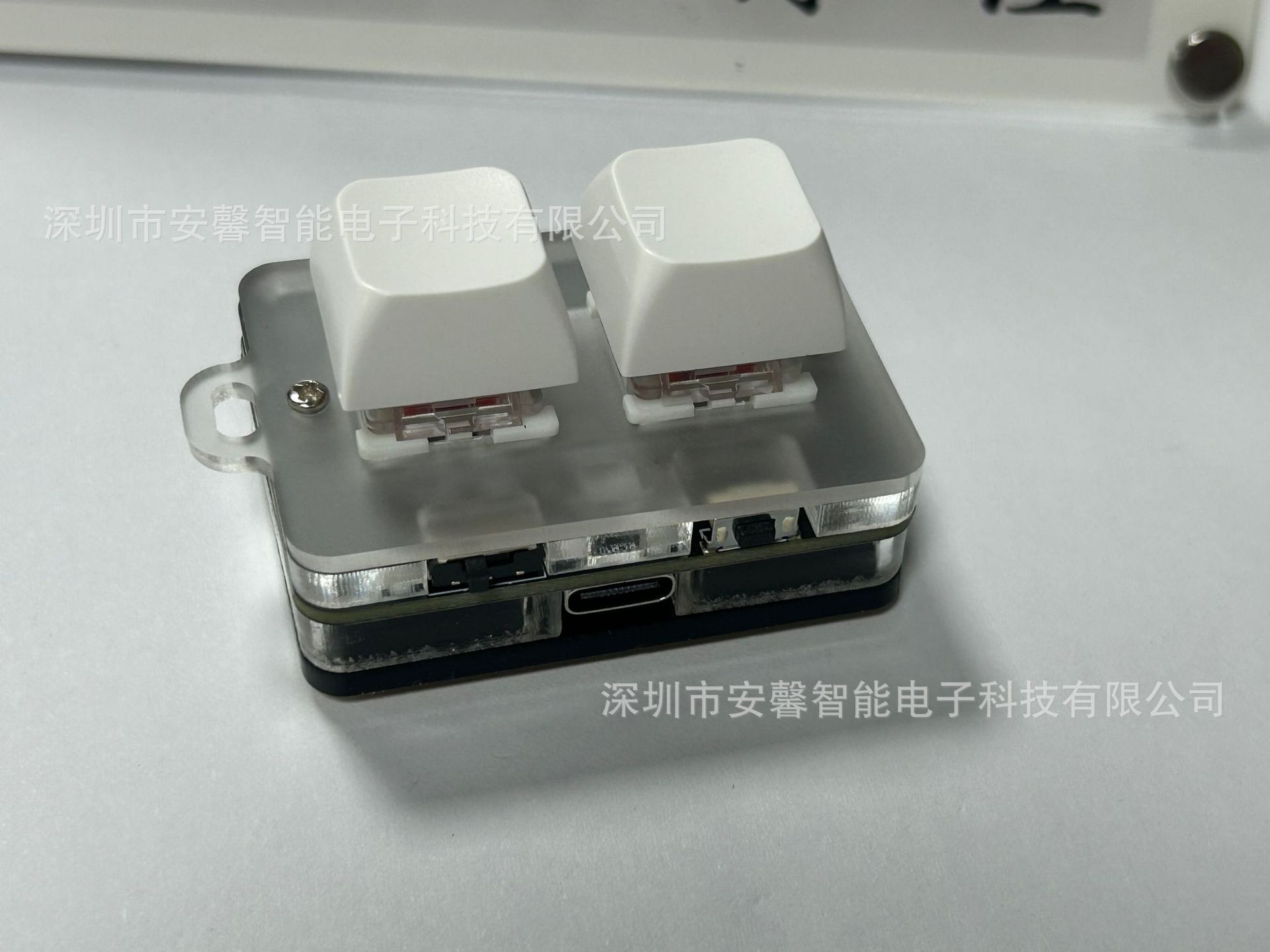 Mini teclado personalizado Bluetooth 2.4G inalámbrico 3 modos atajos de teclas de acceso directo para juegos de deportes electrónicos