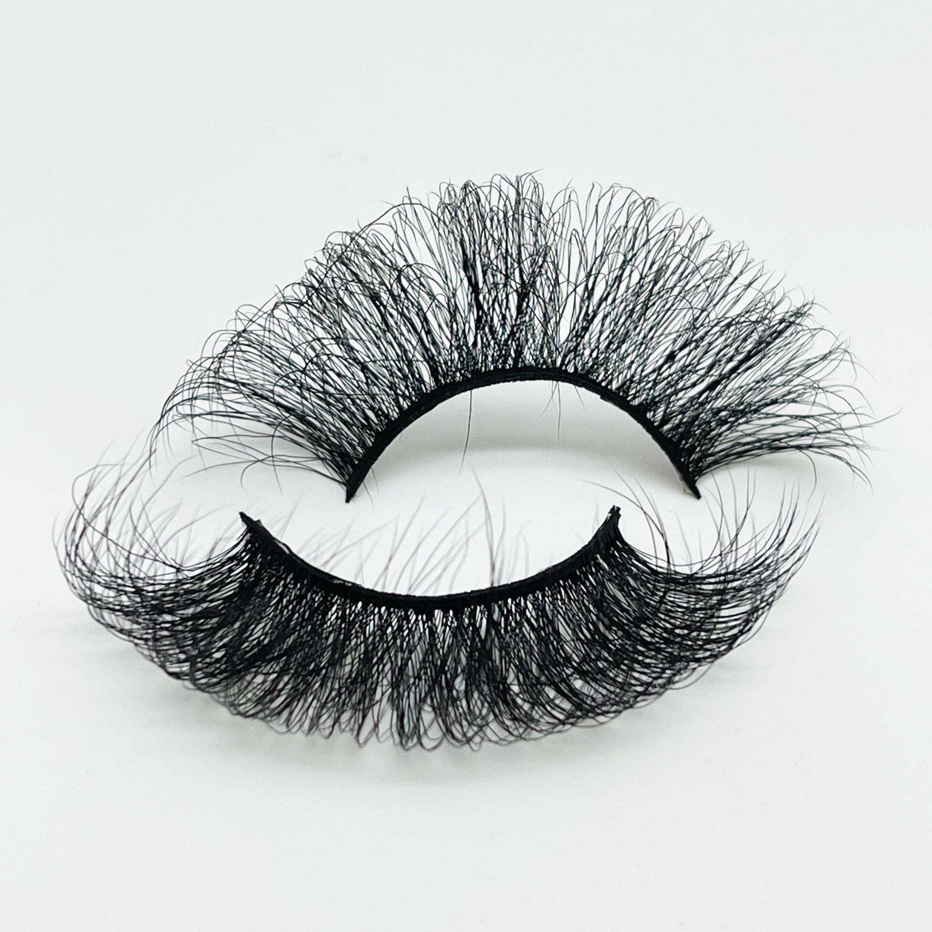 25mm Thick Curly Three Dimensional Imitated Mink Hair False Eyelashes Wholesale display picture 3