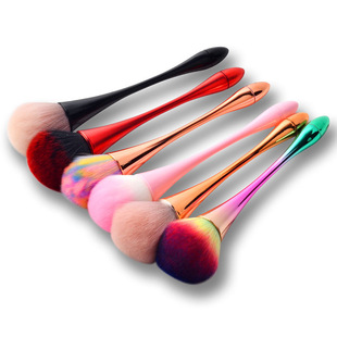 Cross-border nail powder dust brush small waist makeup brush Net red nail brush dust brush blush brush powder brush wholesale