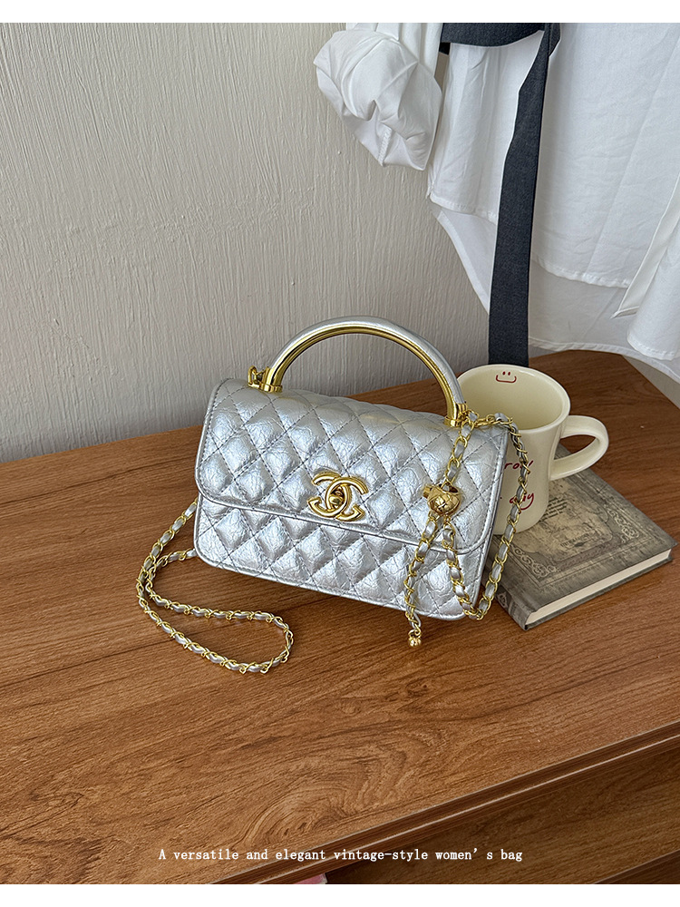 Xiaofangfeng bolso de mujer bordado de diamante bolso de hombro pequeño bolso de lujo ligero bolso de cadena bolso de mano
