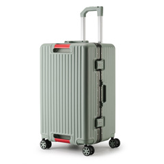 新型46開超大容量スーツケース新型丈夫で耐久性のあるタイロッド旅行パスワードトランク24インチ