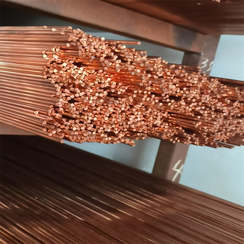 T2紫铜棒接地铜棒实心圆棒模具放电2/2.5/3/3.5/4/4.5/5/5.2- 120