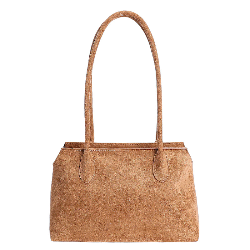 Otoño y invierno bolsas de mano de terciopelo de seda para mujeres 2025 nuevo ocio versátil bolsas de hombro de gran capacidad bolsas de viaje