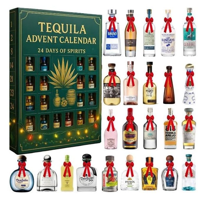 Calendario de Adviento Navideño de Cajas Sorpresa de Acrílico, Interactivo, para Navidad y Fiestas