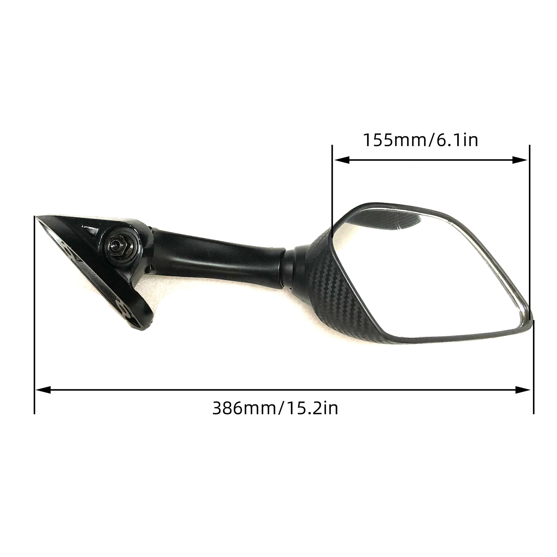 Applicable to Yamaha R3 R25 R15 2015-2017 modified mirror motorcycle universal rearview mirror