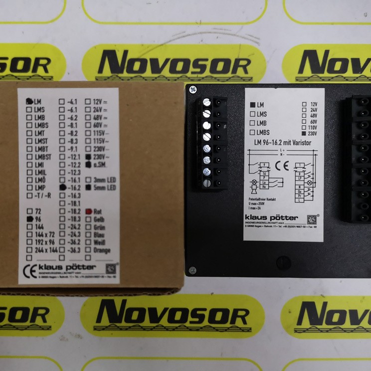 朝德机电 仪器仪表LM96-16.2 230V 0.SM ROT