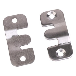 Weitron stainless steel photo frame hanging buckle picture frame accessories concealed mirror buckle pendant mountain word hanging code hanging piece wholesale