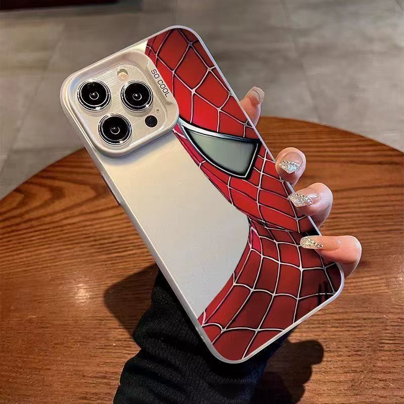 Color plata concha-blanco-marca de moda araña ASE123