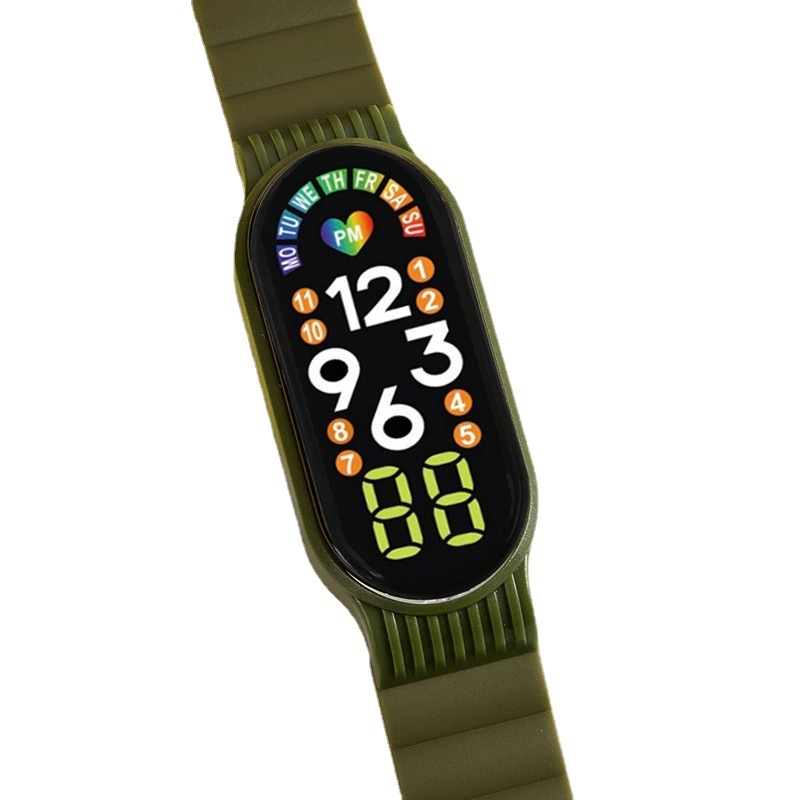 Nuevo original xiaomi m7a táctil LED reloj electrónico moda deportes digital niños estudiante reloj electrónico pulsera
