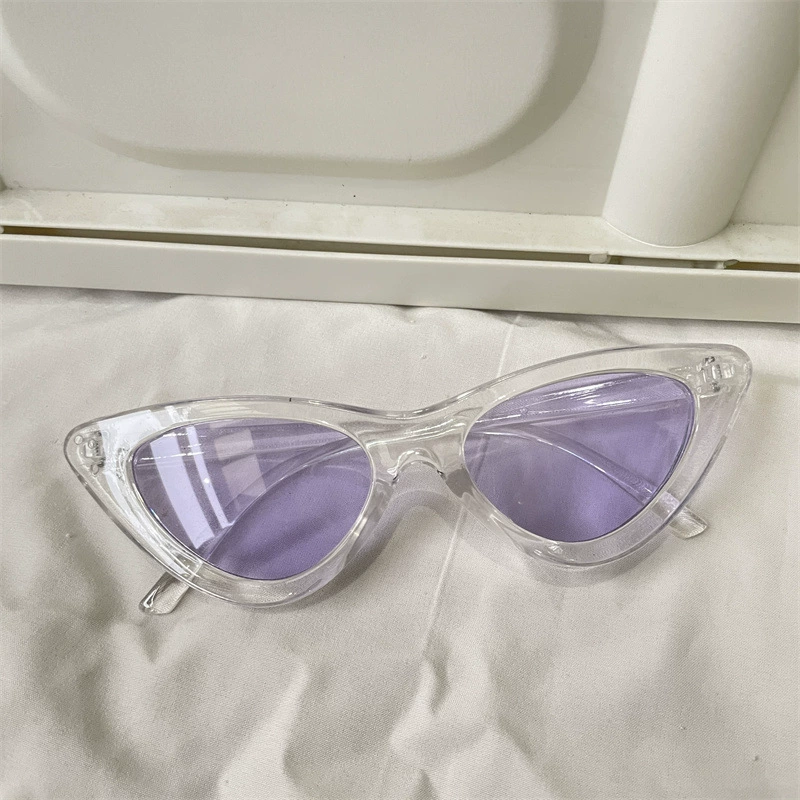 Retro Purple Sunglasses, UV Protection, Multiple Frame Shapes, Width 13–14 cm