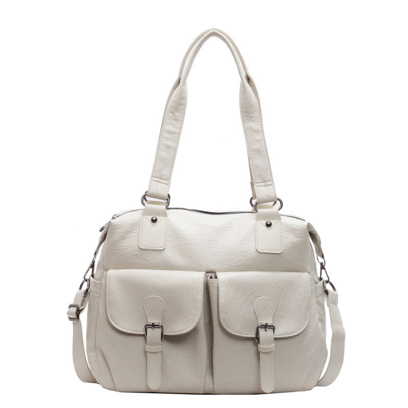 Bolso de axila de gran capacidad para mujer 2024 otoño e invierno nuevo bolso de hombro de moda retro bolso de mujer de ocio de viaje de trabajo