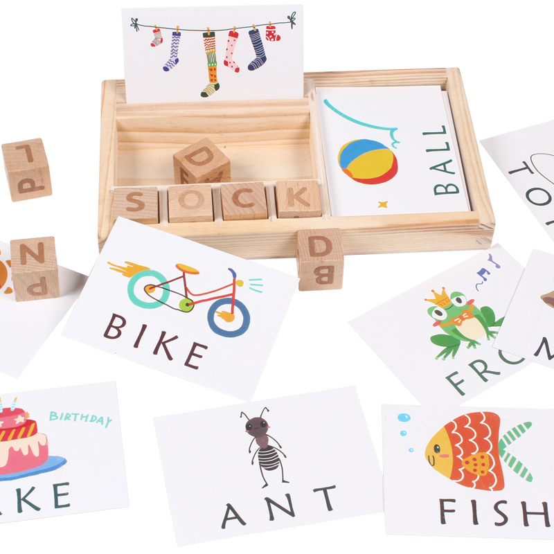 Wooden teaching brainteaser