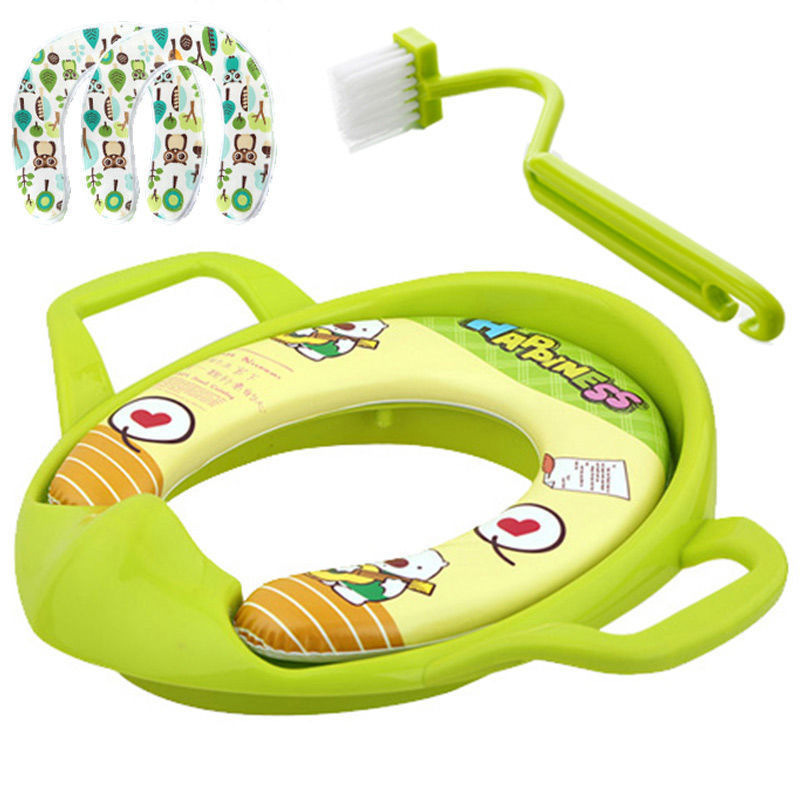 子供の便器の輪の赤ちゃんの便器の輪の子供の男の子の女の子は大きくて座ります。|undefined