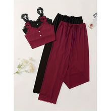 L 95660 Lace camisole loungewear set ��˿�����Ҿӷ�����