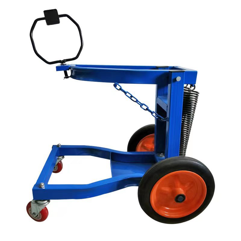 Grúa neumática con resorte, grúa neumática con soporte de equilibrio tipo cadena, grúa neumática de ruedas grandes para desmontaje de neumáticos.