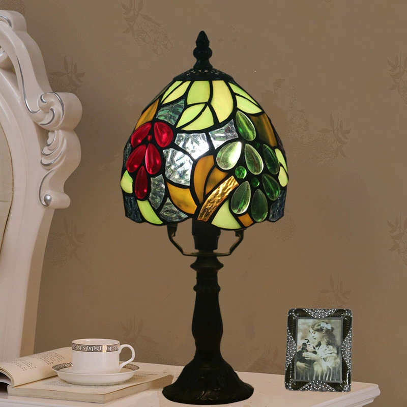 Кросс-бордер для Tiffany Table LAMP Tiffany Европейский стиль маленькая настольная лампа ретро креатив