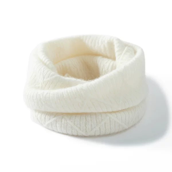 2026 Autumn/Winter New Collection: Men's and Women's Knitted Cashmere Scarves, Shawls, and Neck Warmers - Solid Color, Stylish Scarves for Women, Elegant Scarves