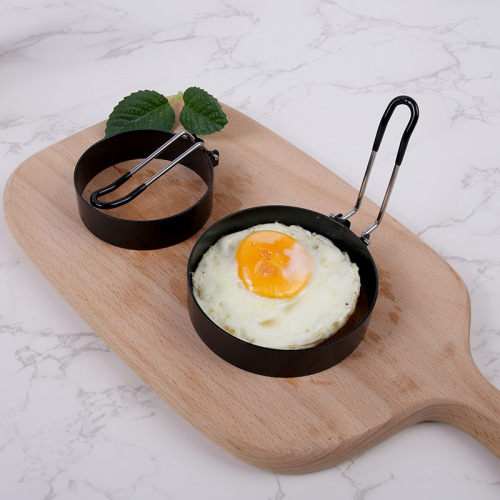 Light Luxury Round Egg Mold, Stainless Steel Egg Cooker Model, Egg-Frying Tool, Innovative Egg Mold, Wholesale Available