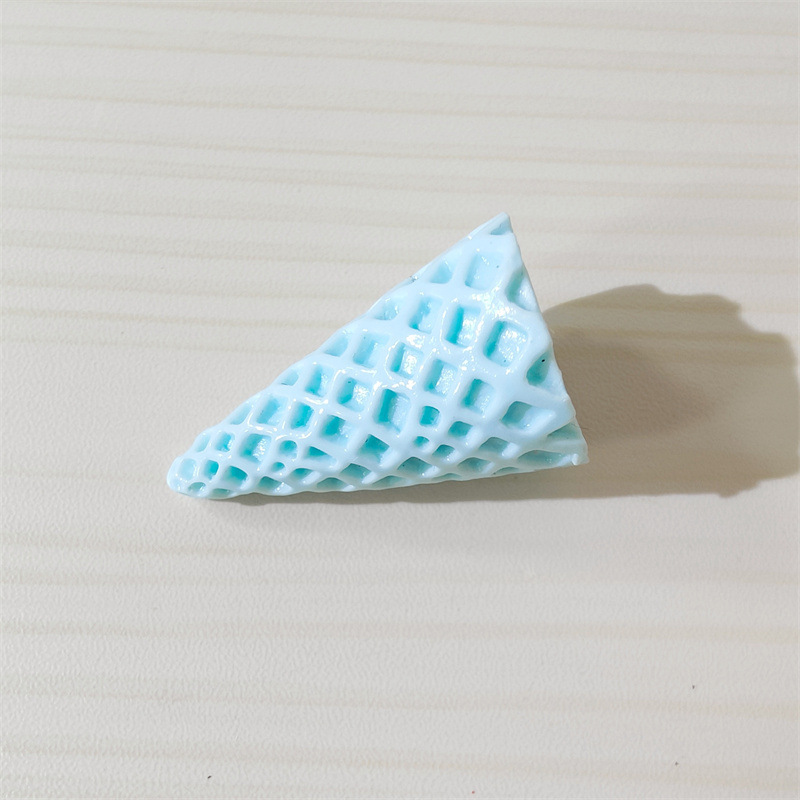 Diy樹脂カラーアイスクリーム甜筒アクセサリー毛玉ブーケ底托髪飾りクリームゴム飾り材料|undefined