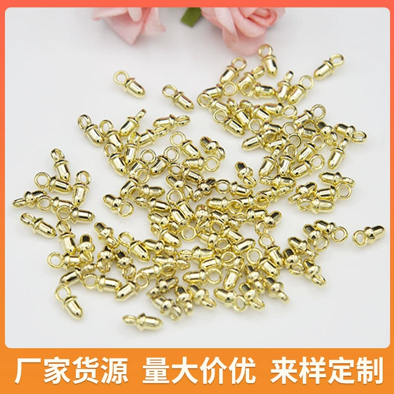 Оптовая продажа ювелирных аксессуаров подвеска пустая медная шляпа простая жемчужная шляпа DIY полулунка аксессуары для глаз овечья подвеска