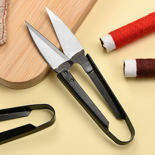 Korean foreign trade classic small thread trimming scissors household sharp scissors handmade paper cutting office scissors yarn scissors