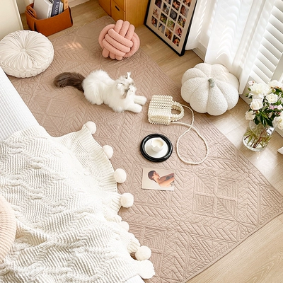 Cotton Mat Home Carpet, Car Carpet - 70150cm-chenxi-talangekhaki