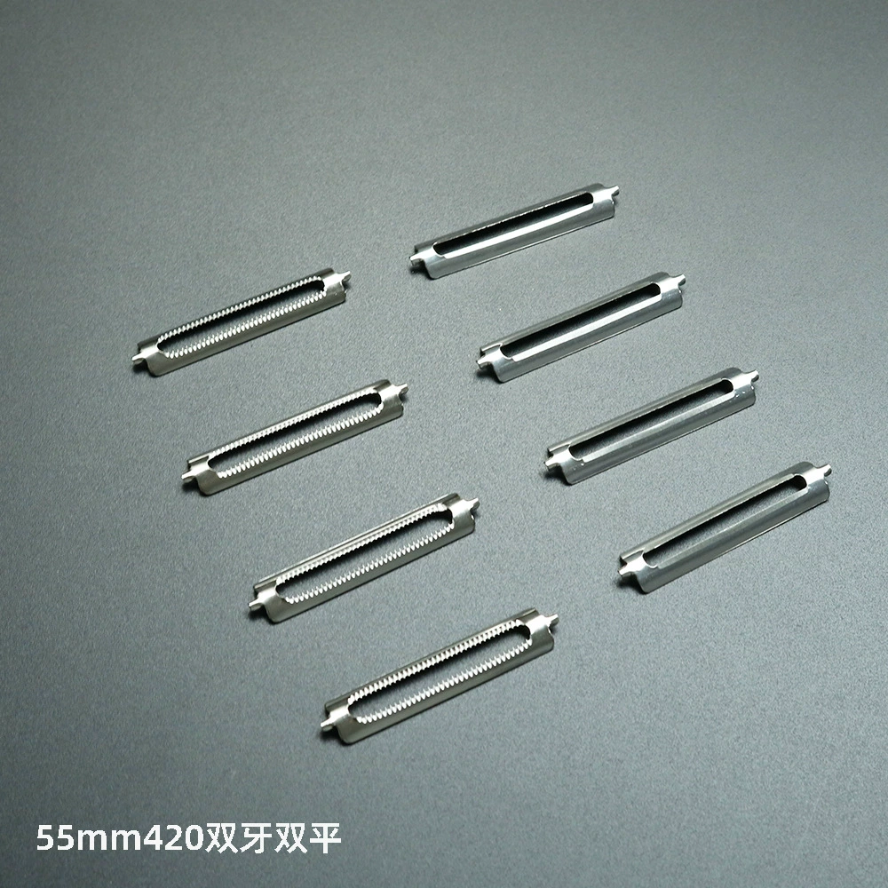 Лезвие для чистки из нержавеющей стали, гальванизированное двустороннее плоское лезвие, лезвие для измельчения, выдвижное лезвие, аксессуар для слайсера для дыни