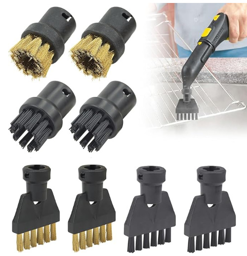 Adecuado para Kichi Karcher Kahe SC1SC2SC4SC5 molienda de vapor paño trapeador cubierta nylon cepillo cobre