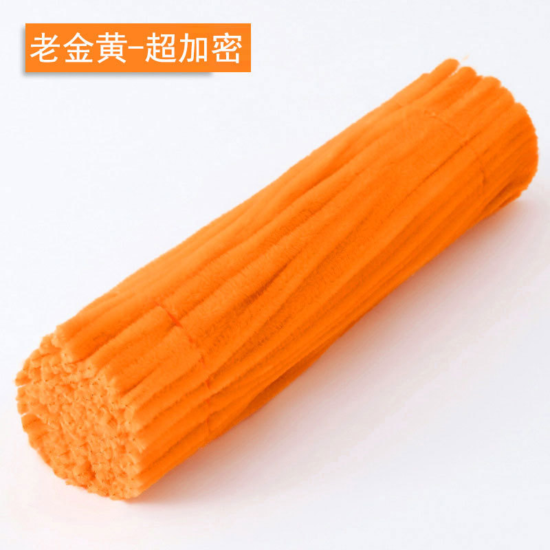 Varilla de torsión colorida súper densa hecha a mano fabricante de material de bricolaje al por mayor varilla de torsión de macarons hecha a mano en negrita para niños