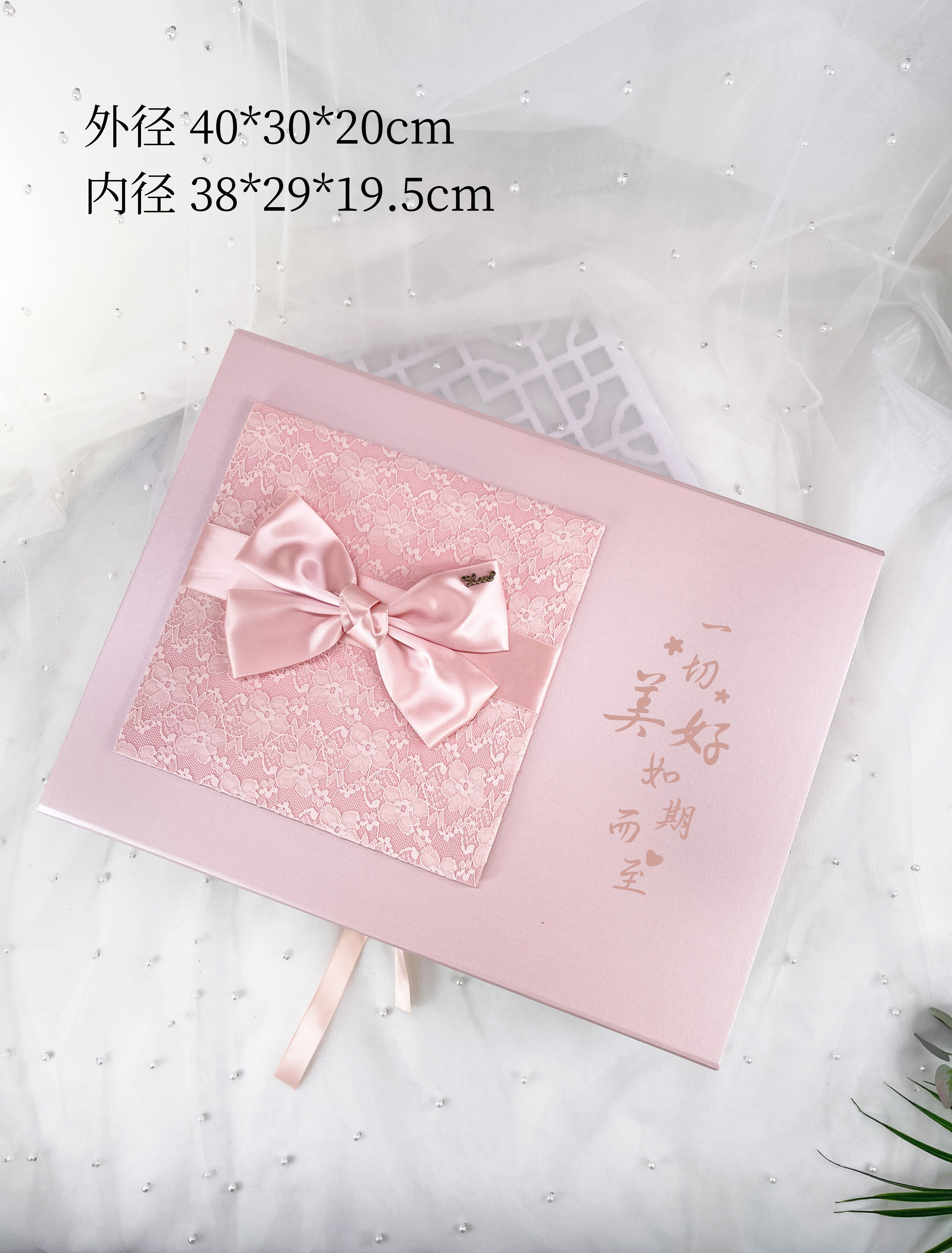 Qixi hecho a medida caja de boda flor princesa vestido de regalo de cumpleaños vestido de boda vestido de noche traje de regalo