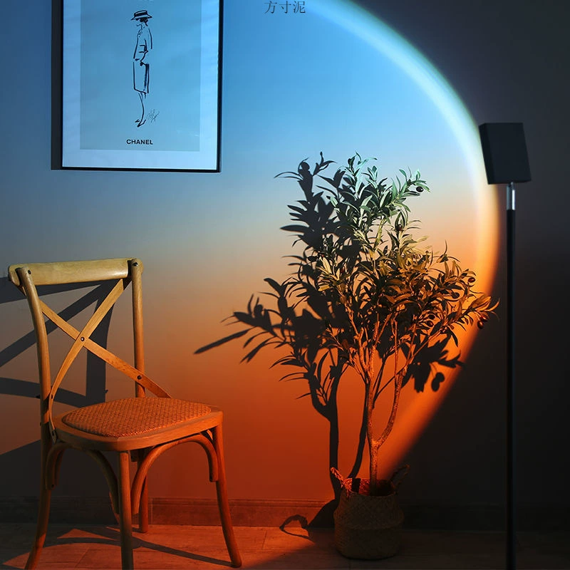 Солнцезащитная лампа интернет-знаменитость фото инст sunset lamp sunset lamp атмосфера гостиная спальня арт солнце никогда не заходит настольная лампа завод