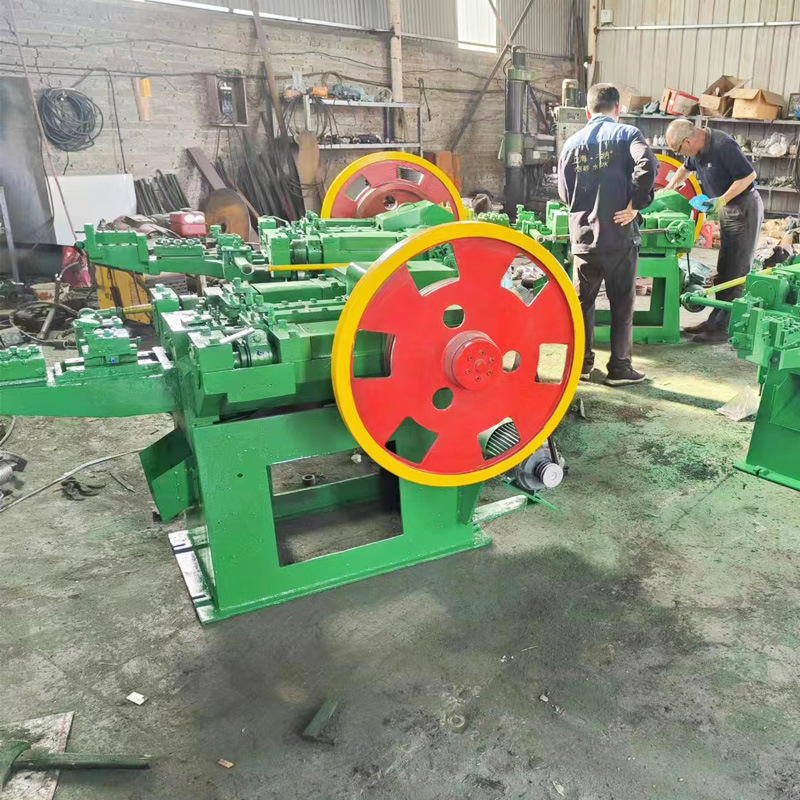 Máquina automática de fabricación de clavos, máquina de fabricación de clavos de acero, máquina de fabricación de clavos de bajo ruido, equipo de producción de clavos negros