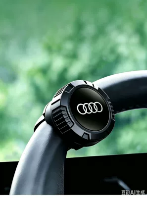 Steering wheel booster trucks - audi-logo-steering-wheel-knob
