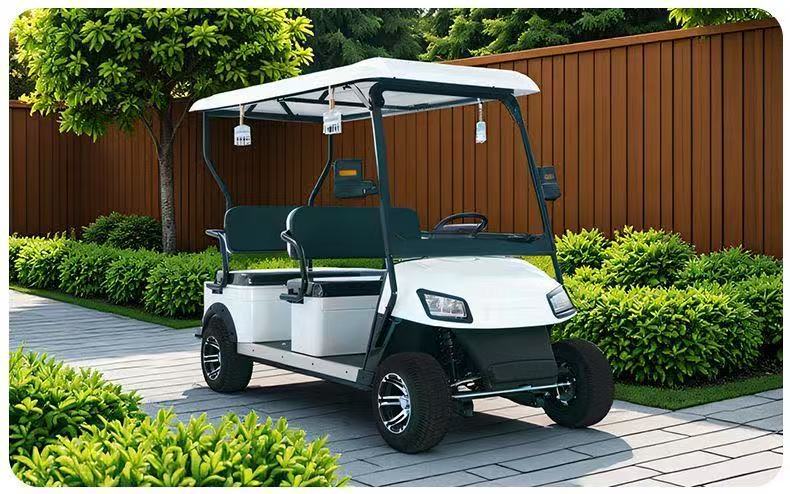 4-seater electric golf cart, scenic area sightseeing vehicle, hotel and homestay reception and patrol vehicle, 4-wheel electric vehicle