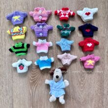 现货批发 DIY厂家爆款掌门狗相机毛绒卡通玩偶狗眼镜狗帽子配件