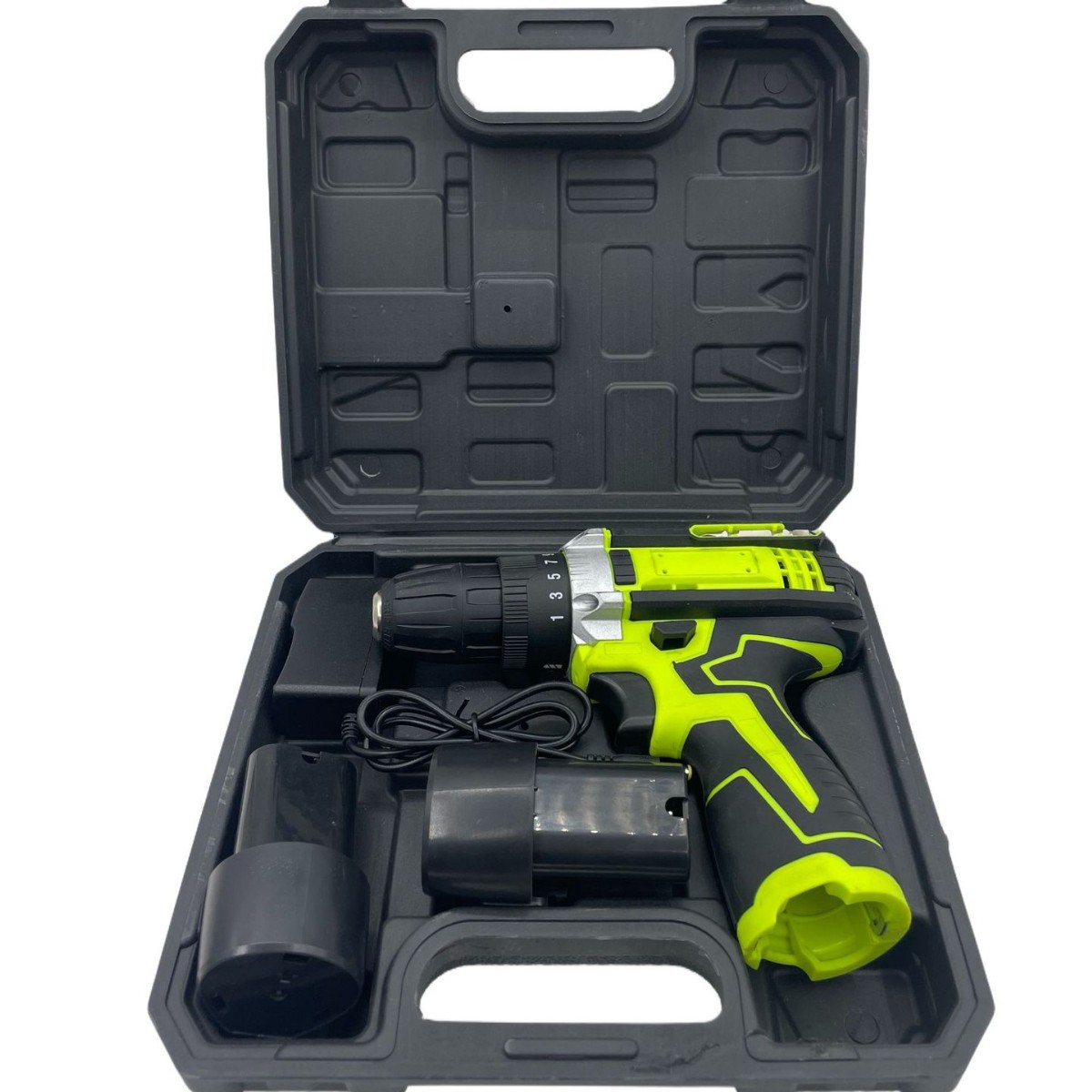 Fábrica directa venta transfronteriza 12V impacto de doble velocidad de doble velocidad taladro eléctrico de litio destornillador eléctrico conjunto de herramientas eléctricas