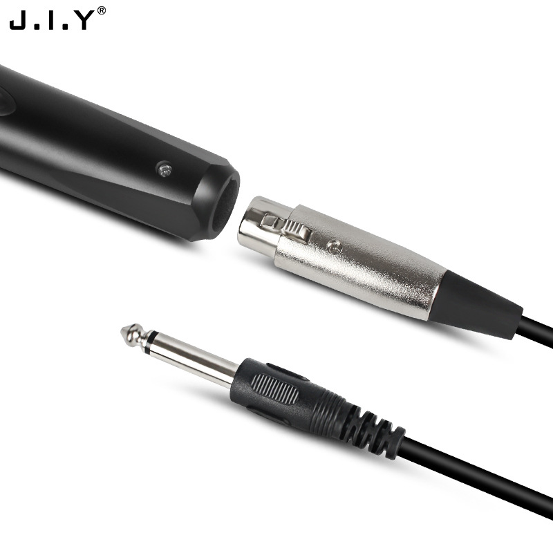 定制专业有线麦克风KTV功放音响电脑语音会议外贸手持动圈式话筒