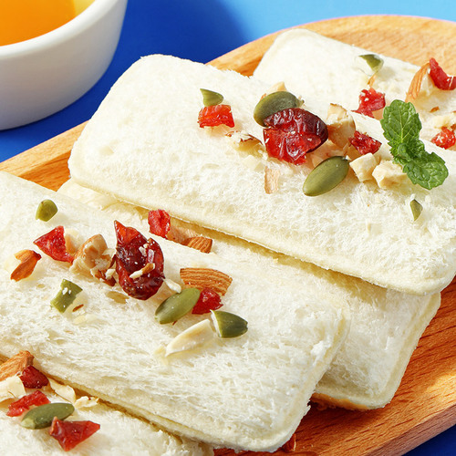 Lactic Acid Bacteria Pouch 300g Full Carton Cheese Bread Breakfast Meal Replacement Nutrition Cakes Snacks Wholesale