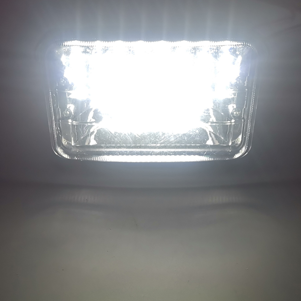 Venta al por mayor luz de trabajo LED luz de trabajo mini luz de emergencia cuadrada máquina de ingeniería luz del coche