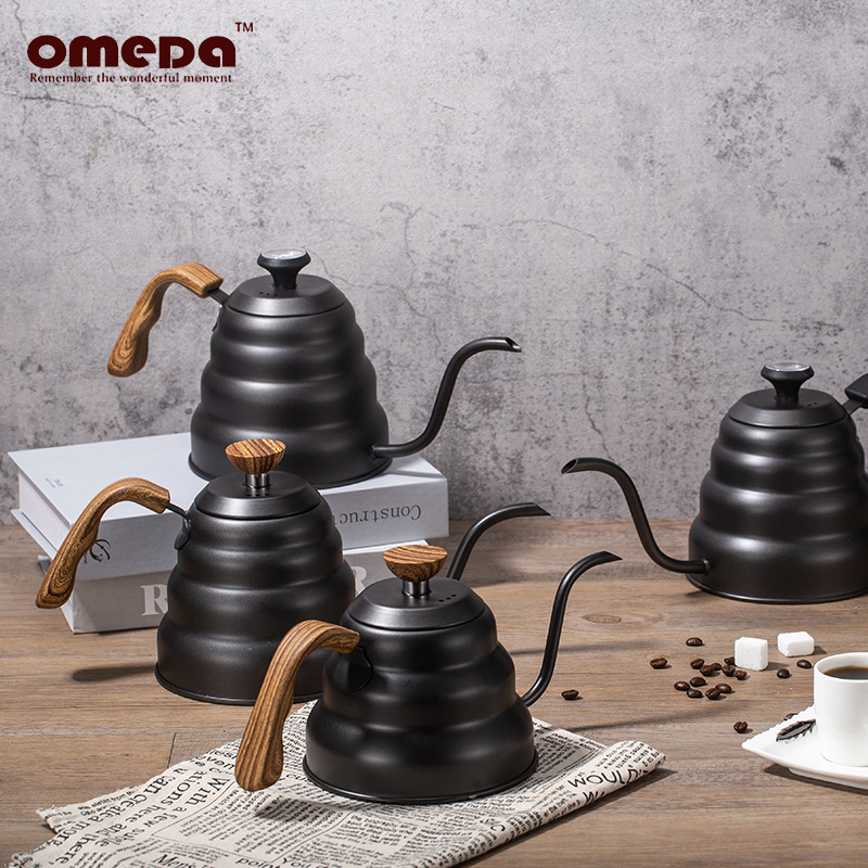 Hand Cloud Pot Household Large Capacity Long Mouth Fine Mouth Coffee Pot Temperature Controlled Brewing Pot 304 Stainless Steel Teflon Hand Cloud Pot Household Large Capacity Long Mouth Fine Mouth Coffee Pot Temperature Controlled Brewing Pot 304 Stainless Steel Teflon
