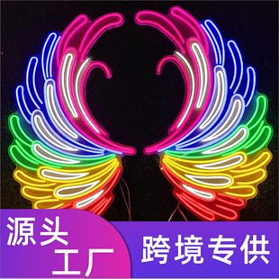 Custom neon light luminous word 12V light with led billboard bar internet celebrity barbecue shop decorative wall modeling light bar