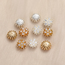 10mm���~��ɫ΢��ʯ���л�о���� ���L�l���ֹ�diy�Ʒ�������