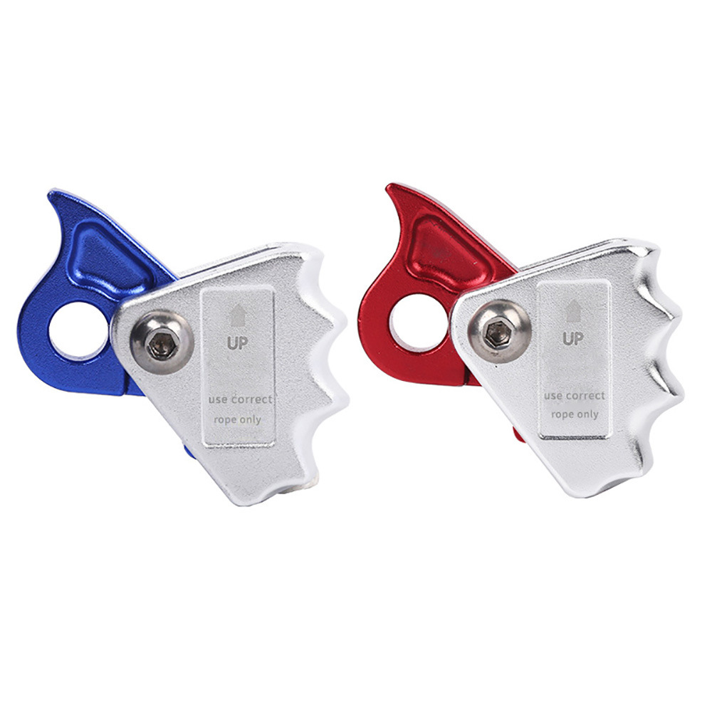 Cross-border outdoor rock climbing hand grip rope grabber, aerial work rope grabber, rescue fall arrestor, safety lock, and fall arrest device.
