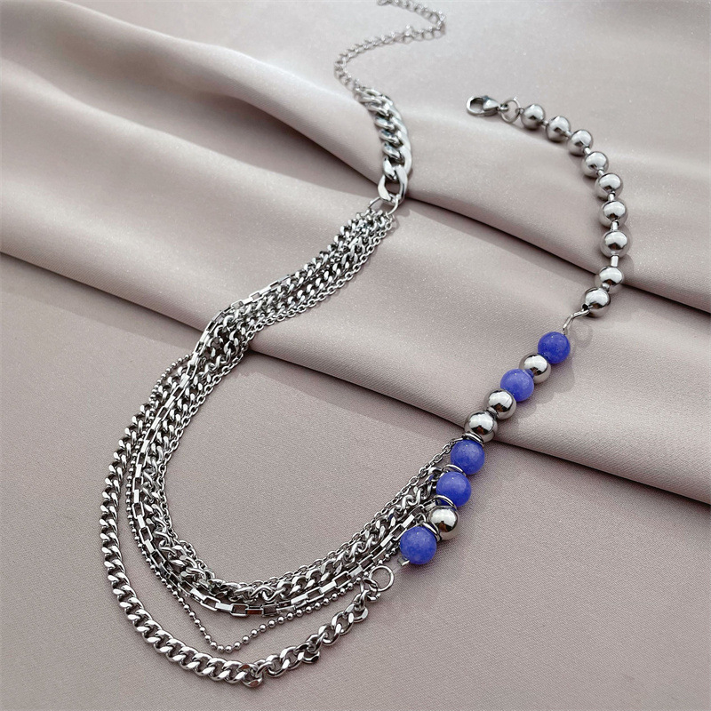 Nouveau Collier De Perles De Couleur Multicouche display picture 9