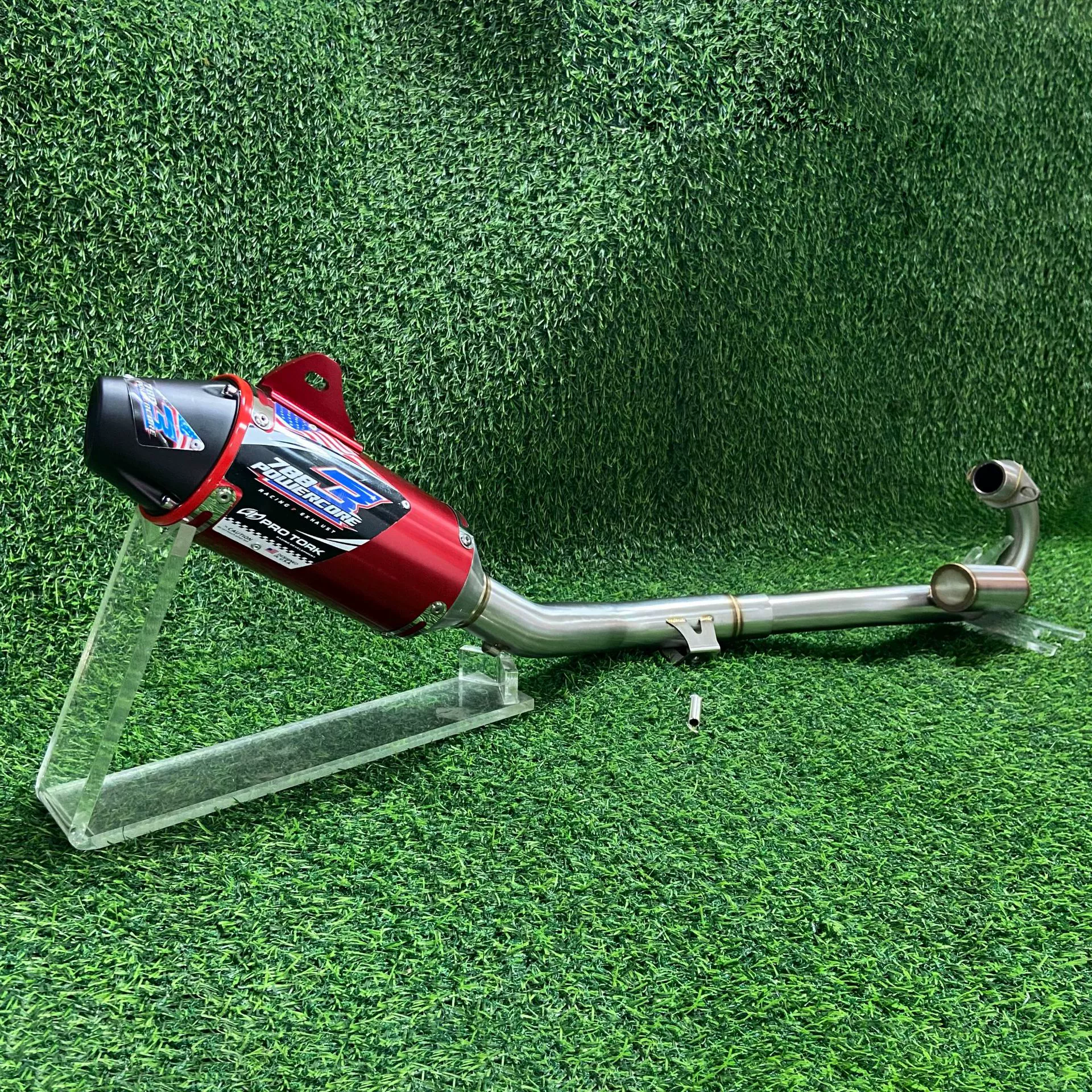 Мотоцикл модификации небольшой внедорожный выхлопной трубы хвостовой сегмент для CRF230 CRF250 без потерь установка 45 мм