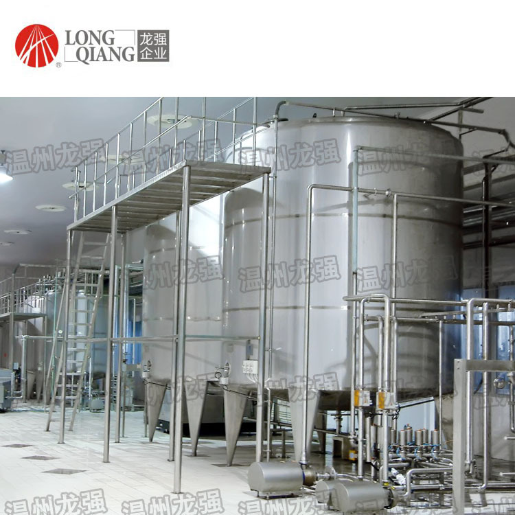供应温州龙强不锈钢液态奶生产线 酸奶成套生产线加工成套设备