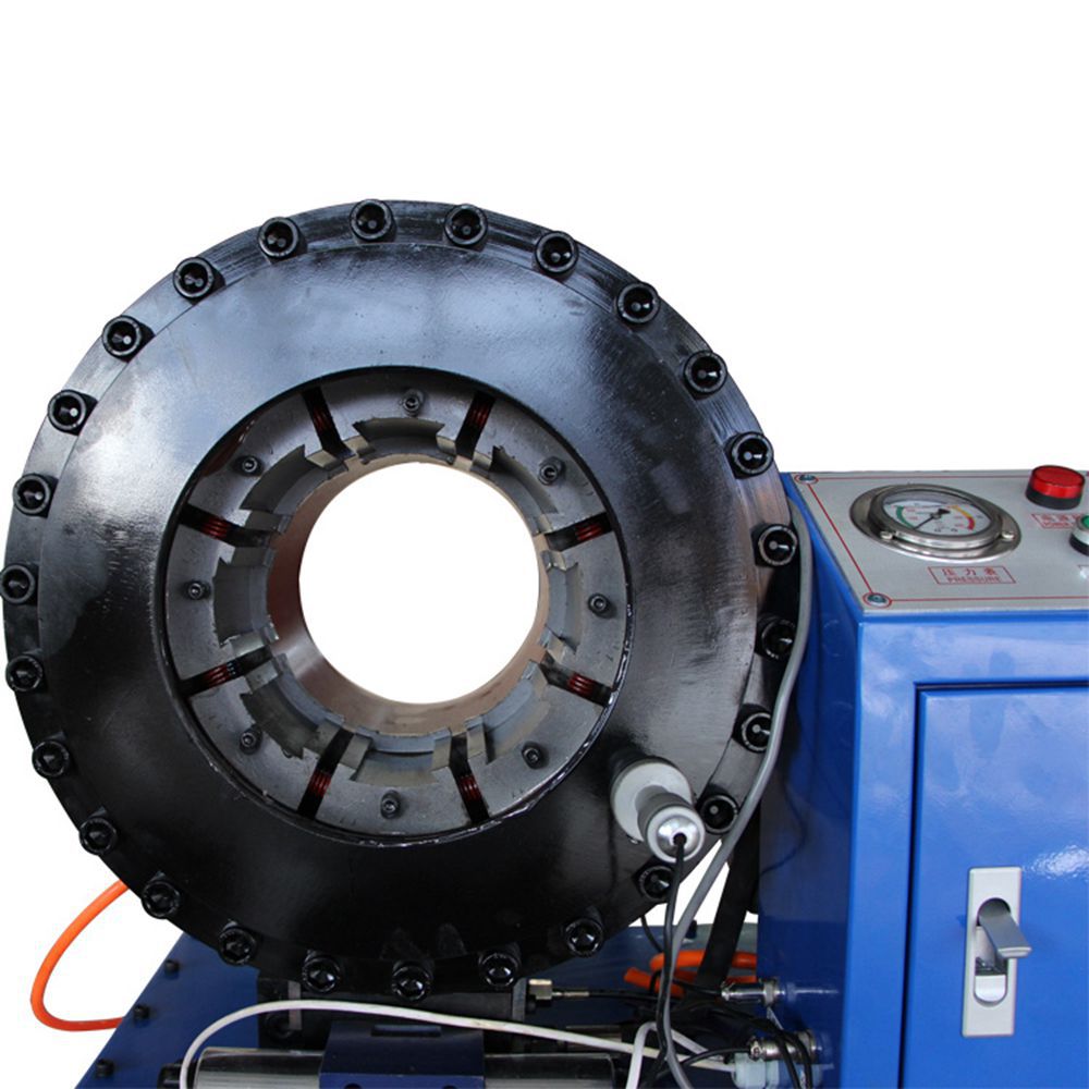 供应 管子扣压机HYT-120B单柱4寸压管机